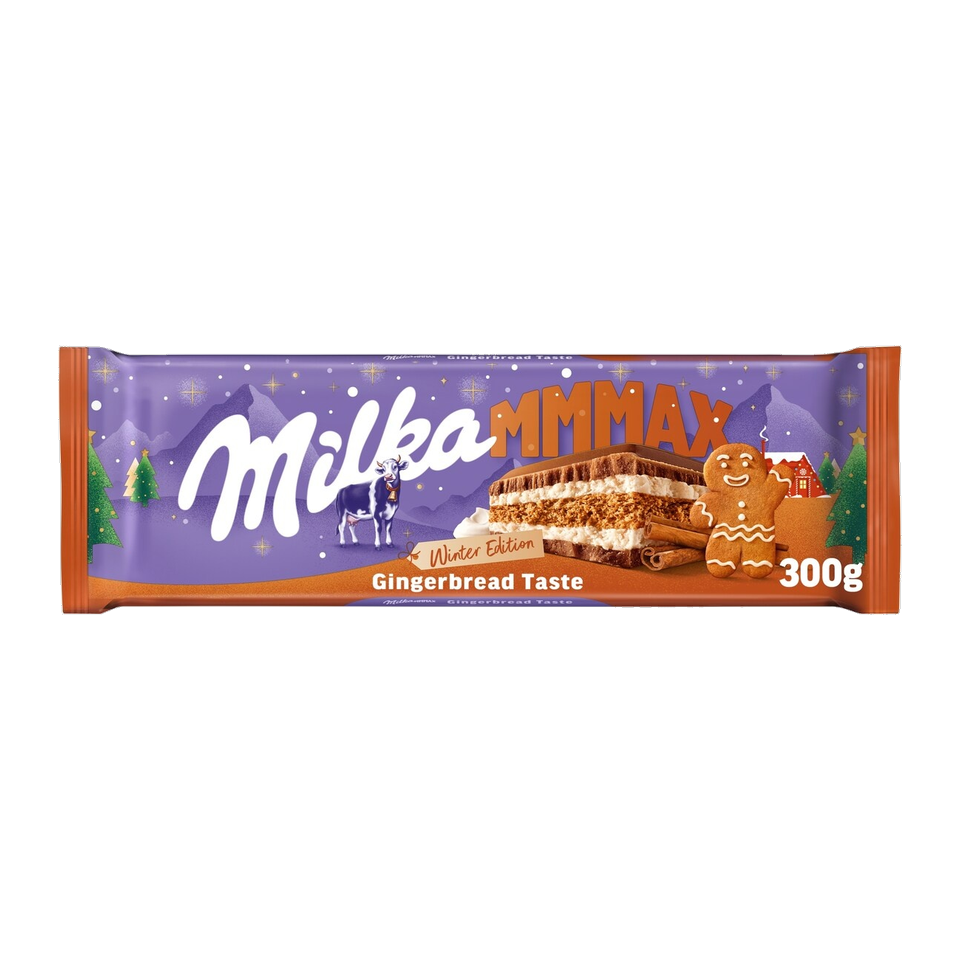 Milka Mmmax Gingerbread Taste Winter Edition