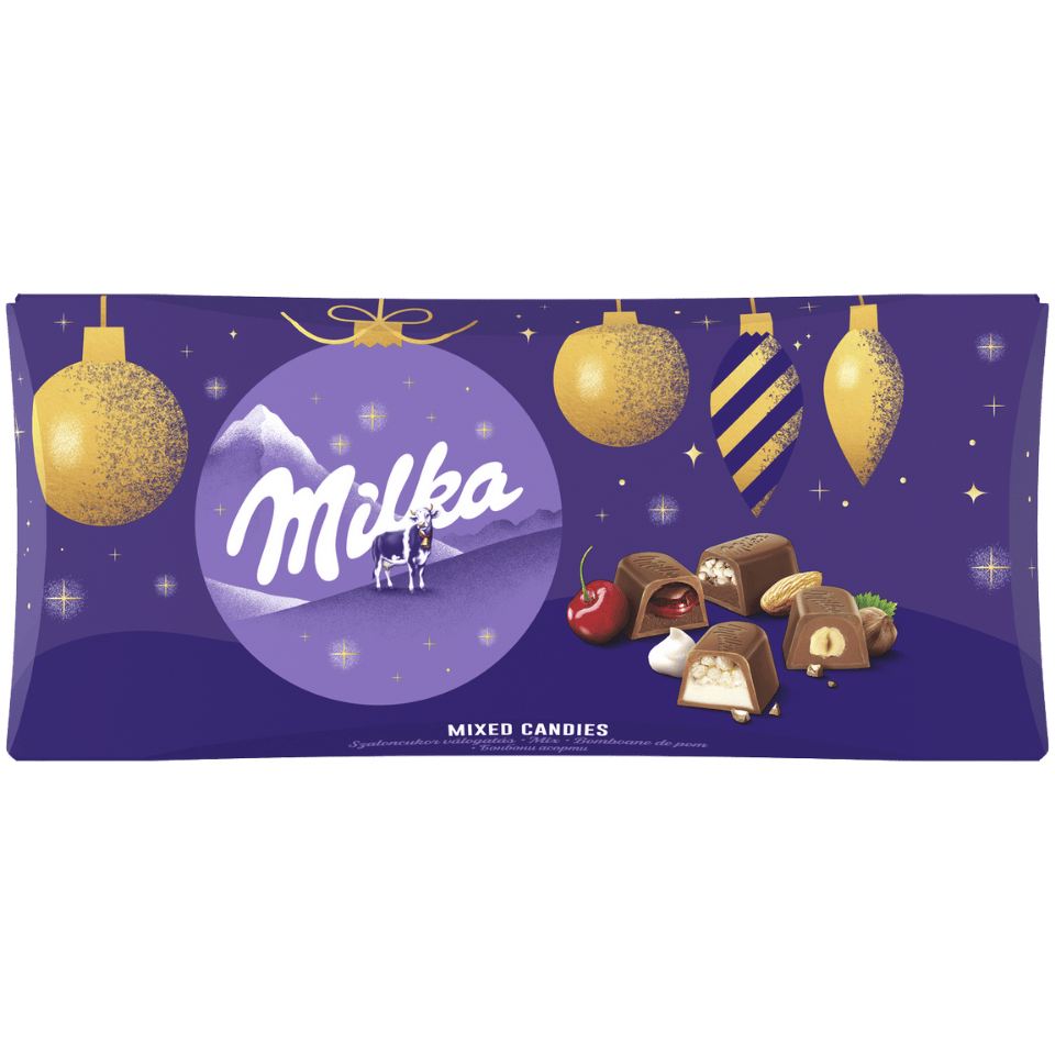 Milka Christmas Candies Mix / Milka Vanocni Salonky Mix