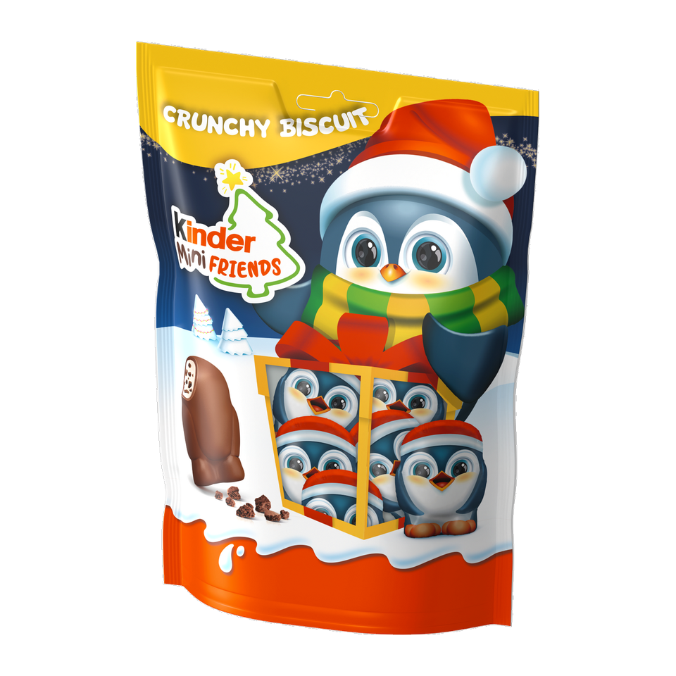 Kinder Mini Friends Crunchy Biscuit Christmas