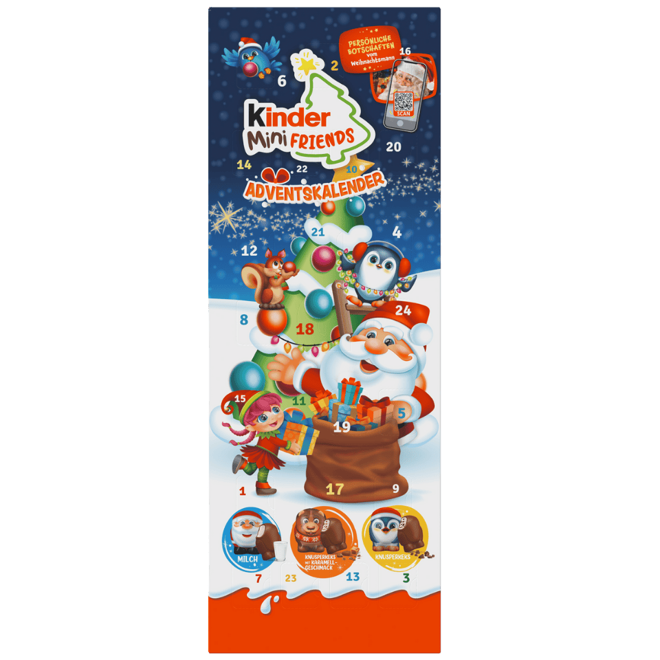 Kinder Mini Friends Advent Calendar / Kinder Adventni Kalendar Mini Friends