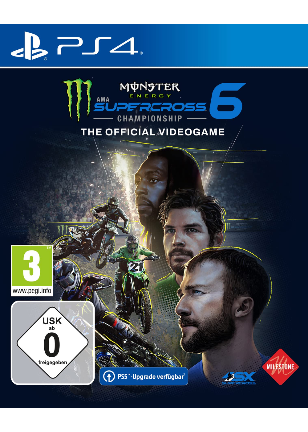 Monster Energy Supercross 6 - The Official Videogame (PS4)