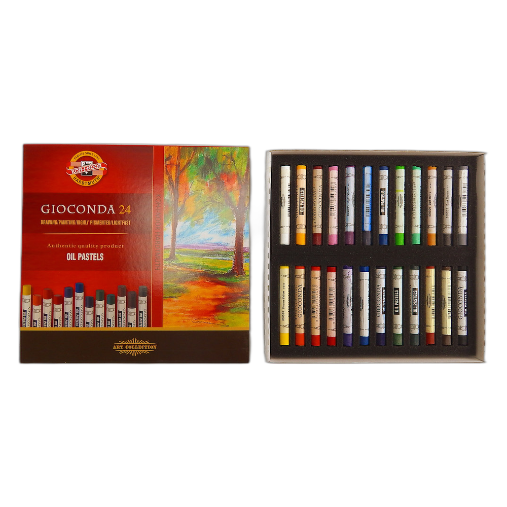 Koh-i-Noor Gioconda Oil Pastels 24 Set