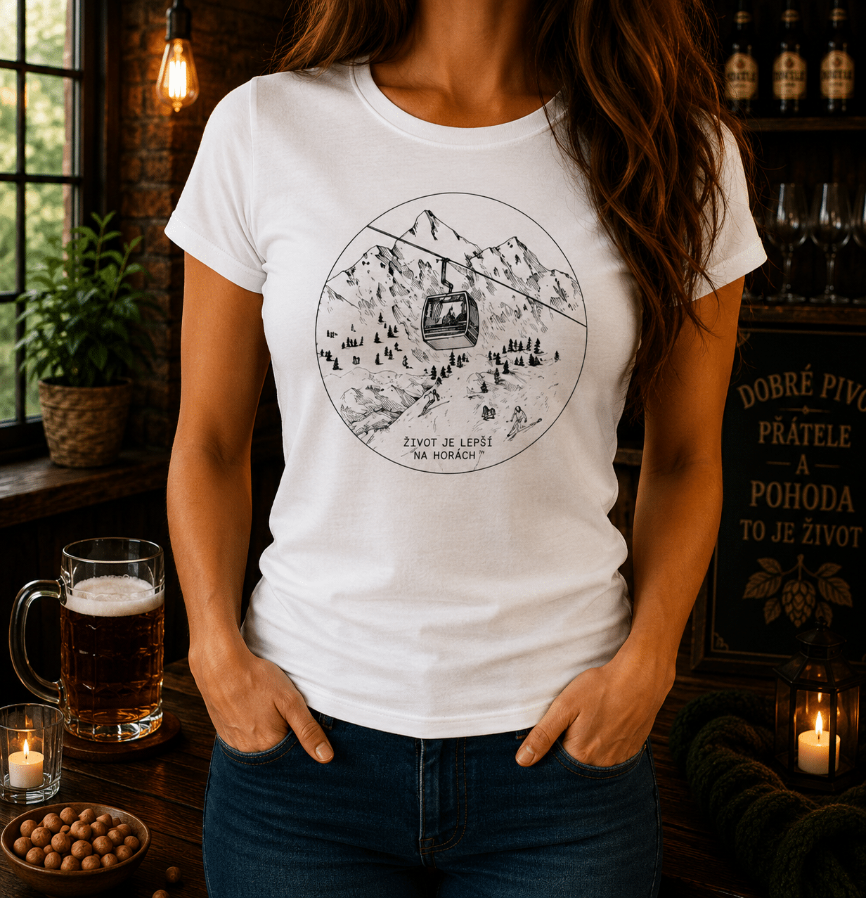 Women's T-shirt – Life in the Mountains