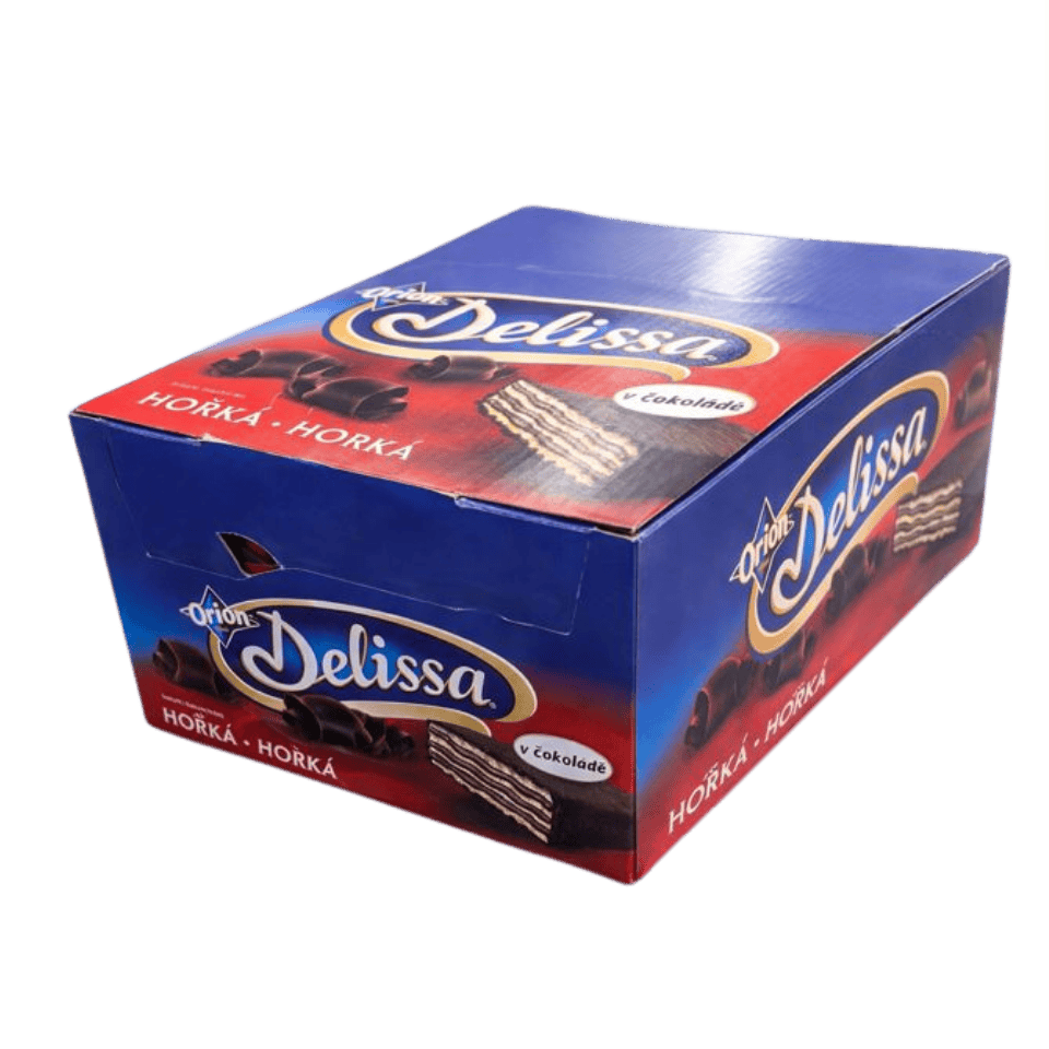Orion Delissa Dark Chocolate Wafer / Delissa – oplatka v horke cokolade Pack of 30 pcs