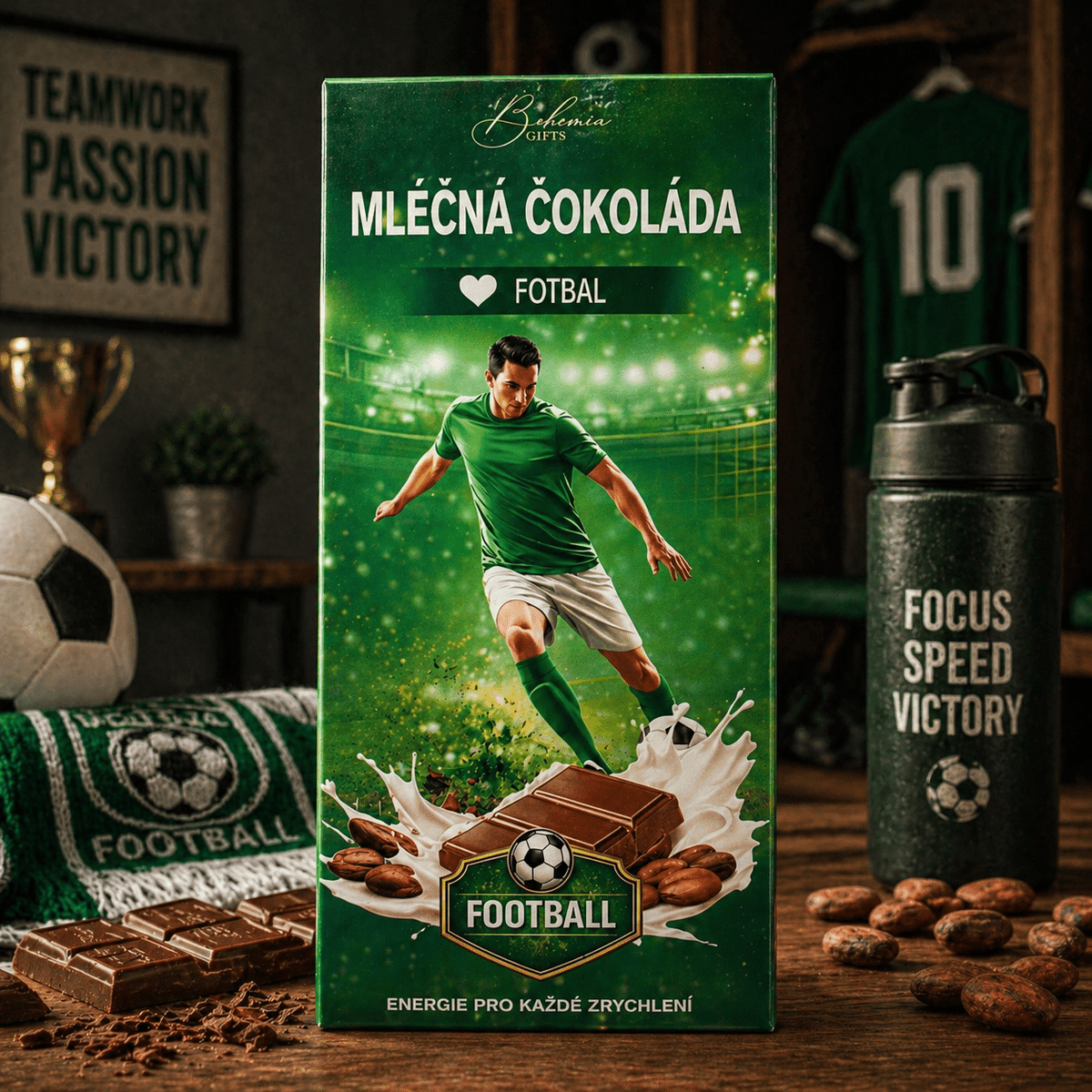 Gift Milk Chocolate 100 g – Football