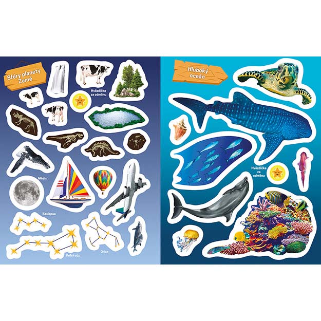 Educational Sticker Book Nature