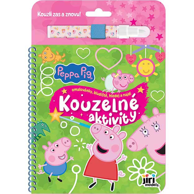 Magical activity book Peppa Pig / Prasátko Peppa