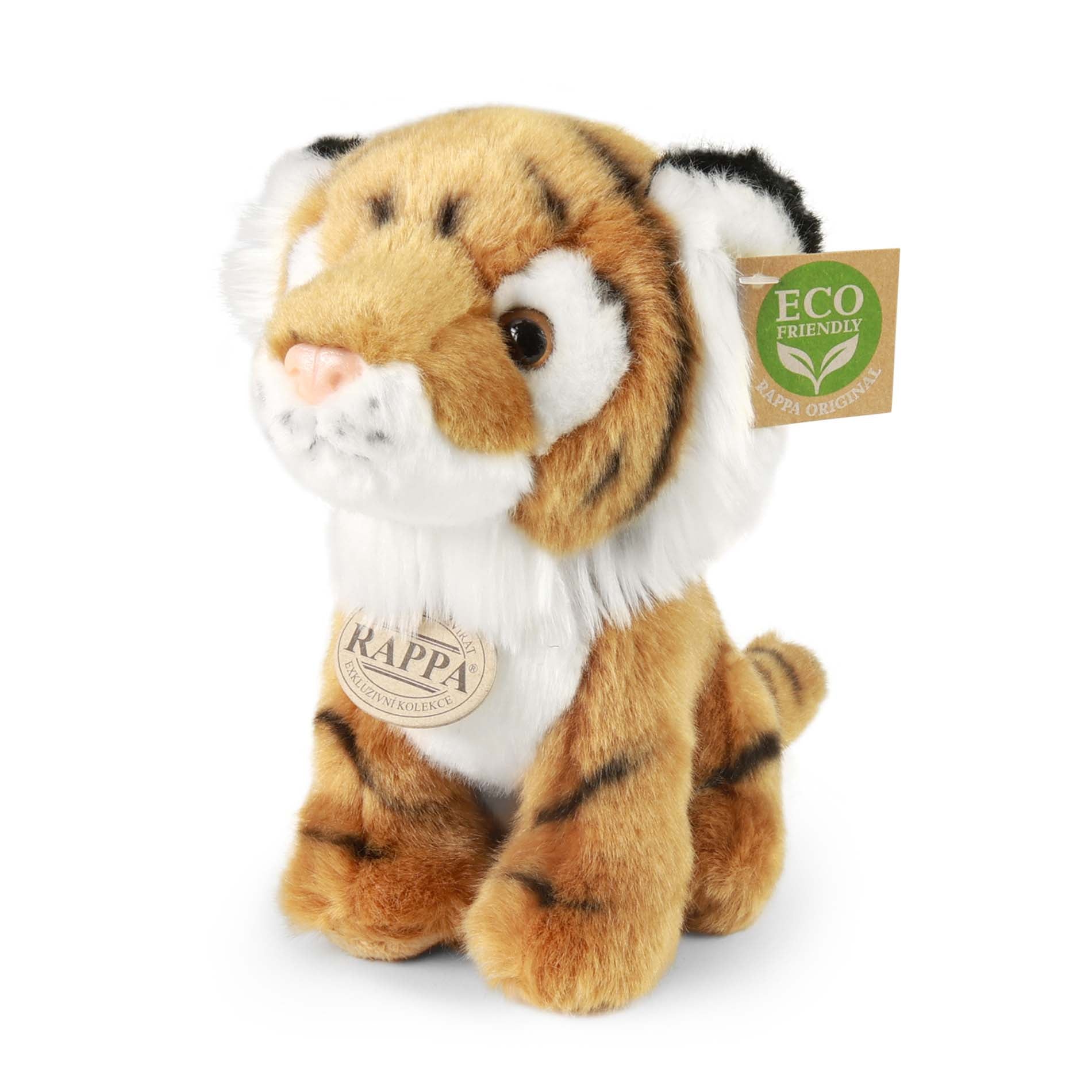 Eco-friendly plush tiger 18 cm