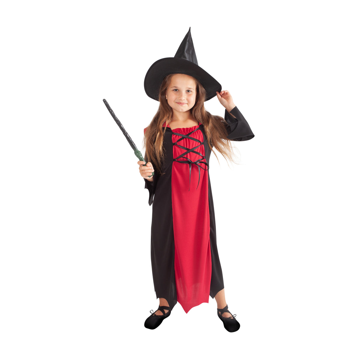 Children's witch costume Morgana (M)