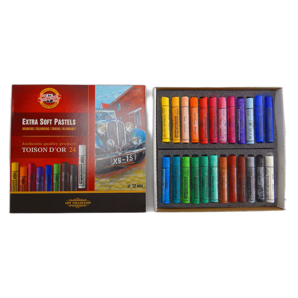 Koh-i-Noor 8554 Extra Soft Pastels Set of 24
