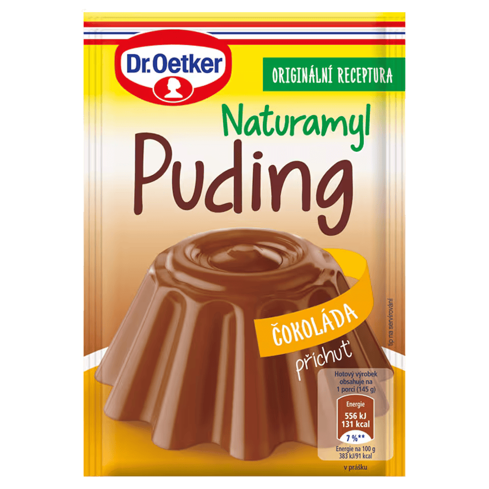 Dr.Oetker Naturamyl Chocolate Pudding / Naturamyl cokoladovy pudink