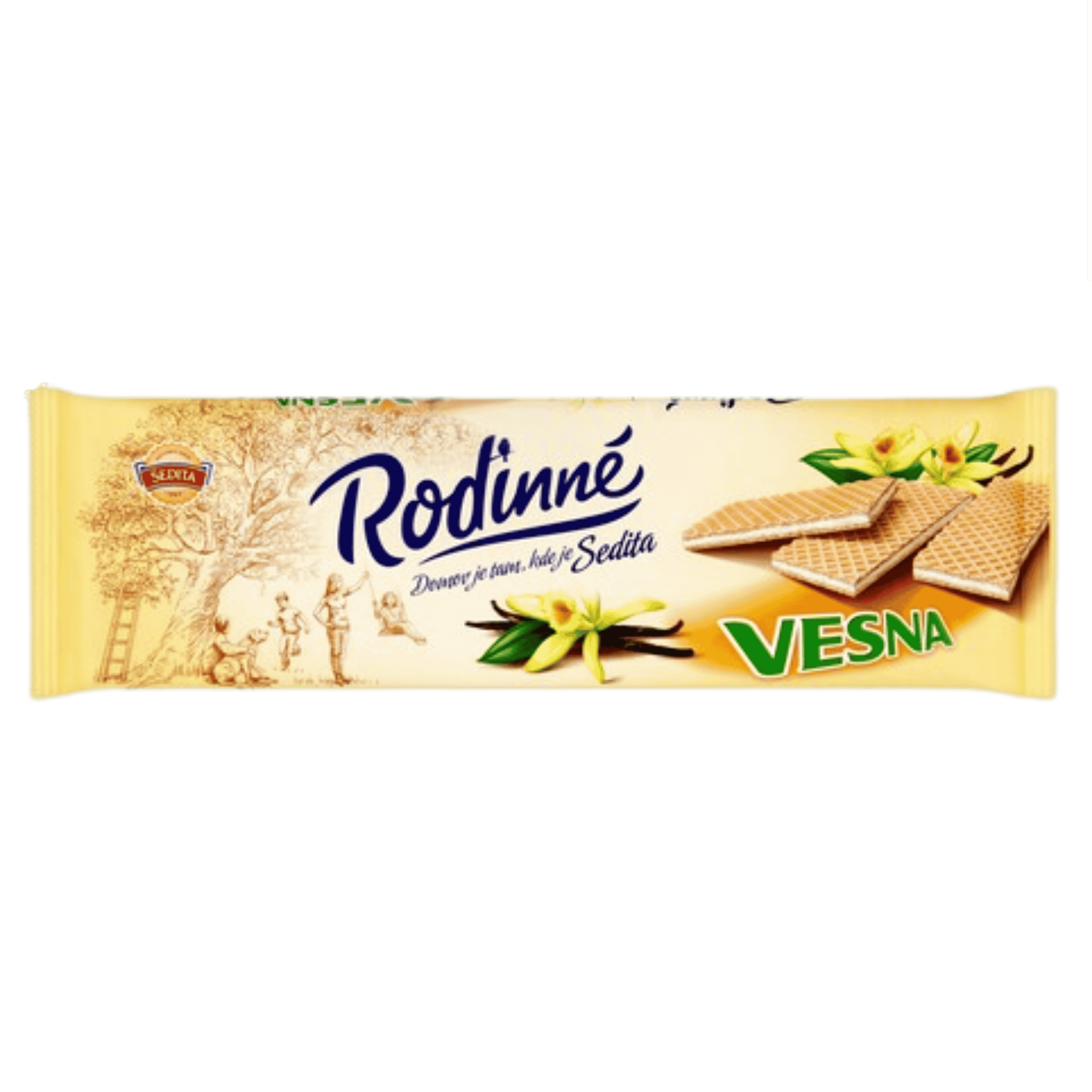 Sedita Rodinne Vesna Family Milk Cream Wafers / Rodinne Vesna – rodinne oplatky s mlecnym kremem