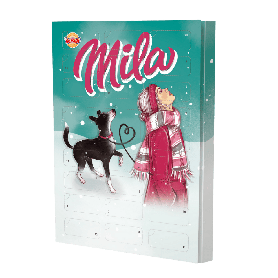 Sedita Mila Mini Advent Calendar / Adventni kalendar Mila