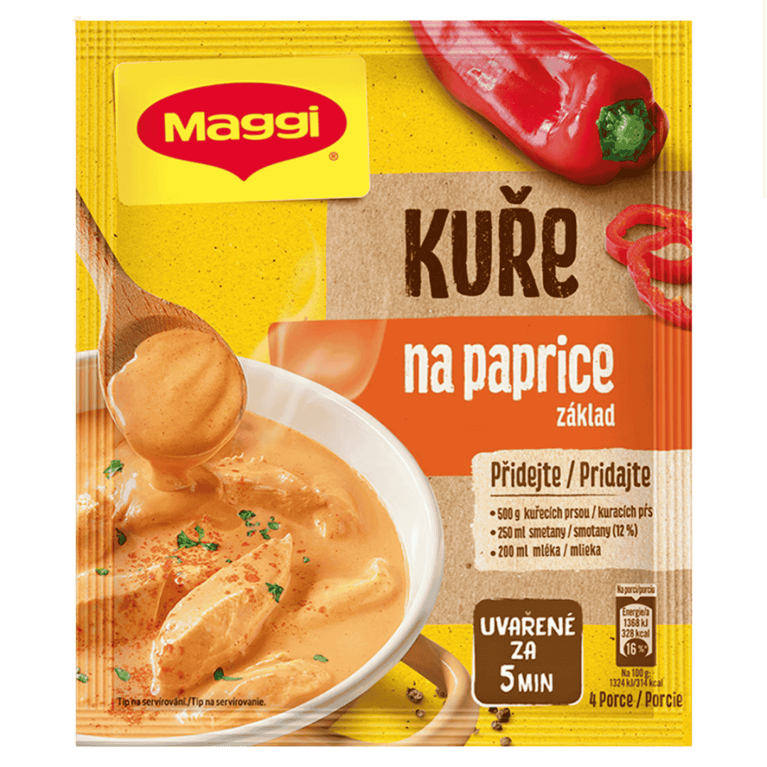MAGGI Chicken Paprika Base / Zaklad na kure na paprice