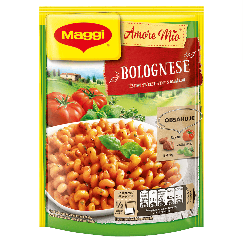 MAGGI Amore Mio Bolognese with Pasta / Amore Mio Bolognese s testovinami