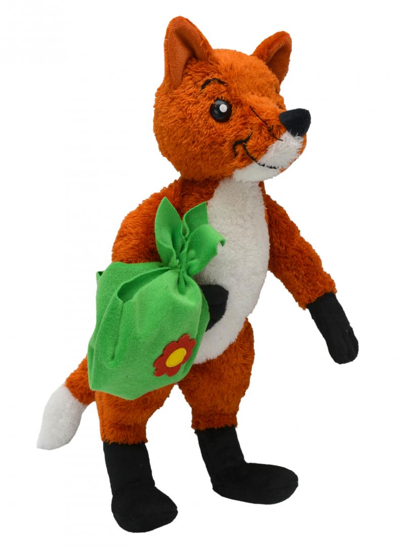 Godmother-fox 35 cm plush toy / Chytra Kmotra Liska plysova hracka (Kocour Mikes)