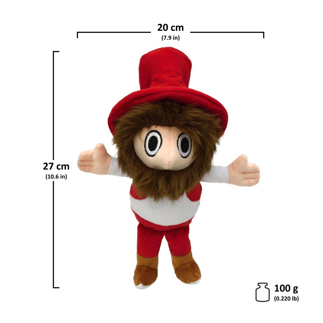 Rumcajs the Robber 27 cm plush toy / Rumcajs plysova hracka (Loupeznik Rumcajs)