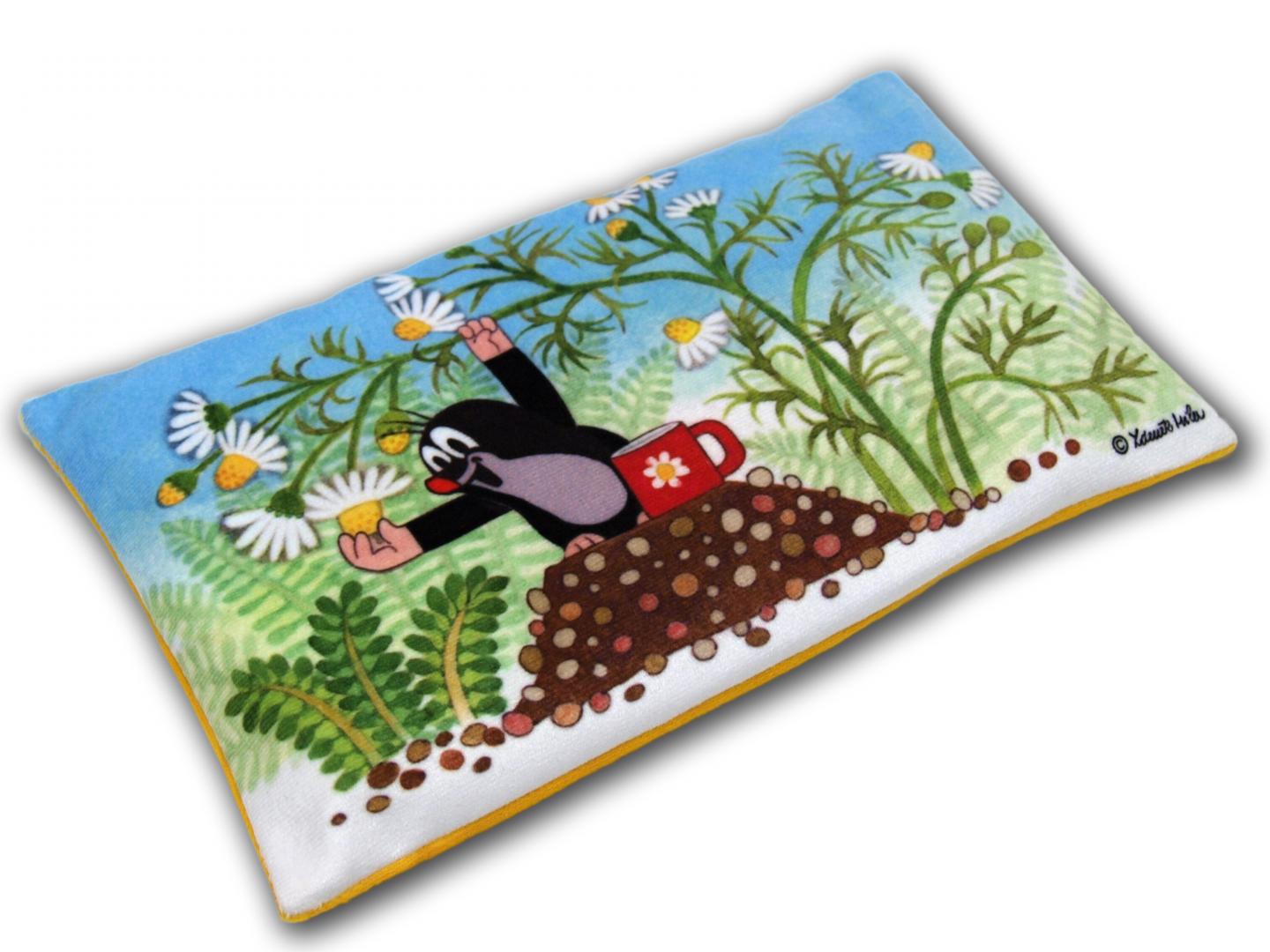 Little Mole Pillow heating Mole, chamomile / Hrejivy polstarek Krtecek hermanek