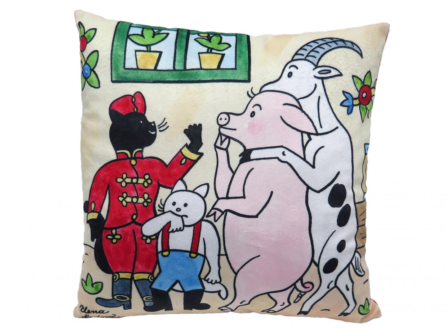 Kater Mikes 30 x 30 cm / Kocour Mikes polstarek