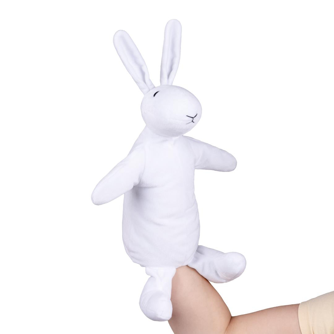 Rabbit Bobby - Bobek 35 cm Hand Puppet / Kralik Bobek Manasek