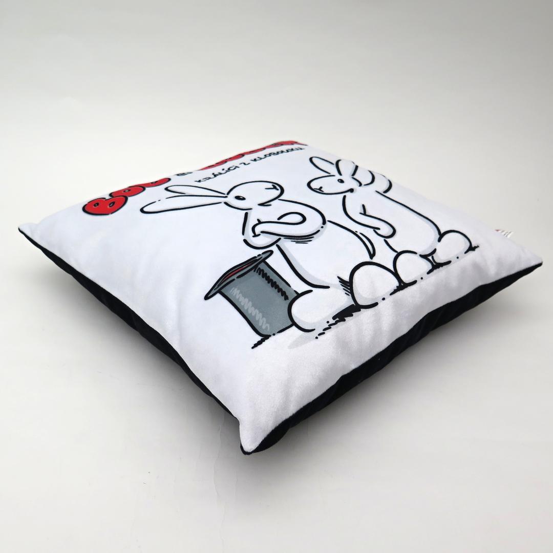 Kissen 45x25 cm Guter Soldat Schweden im Winter