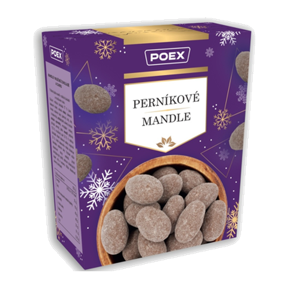 POEX Gingerbread Almonds in Milk Chocolate