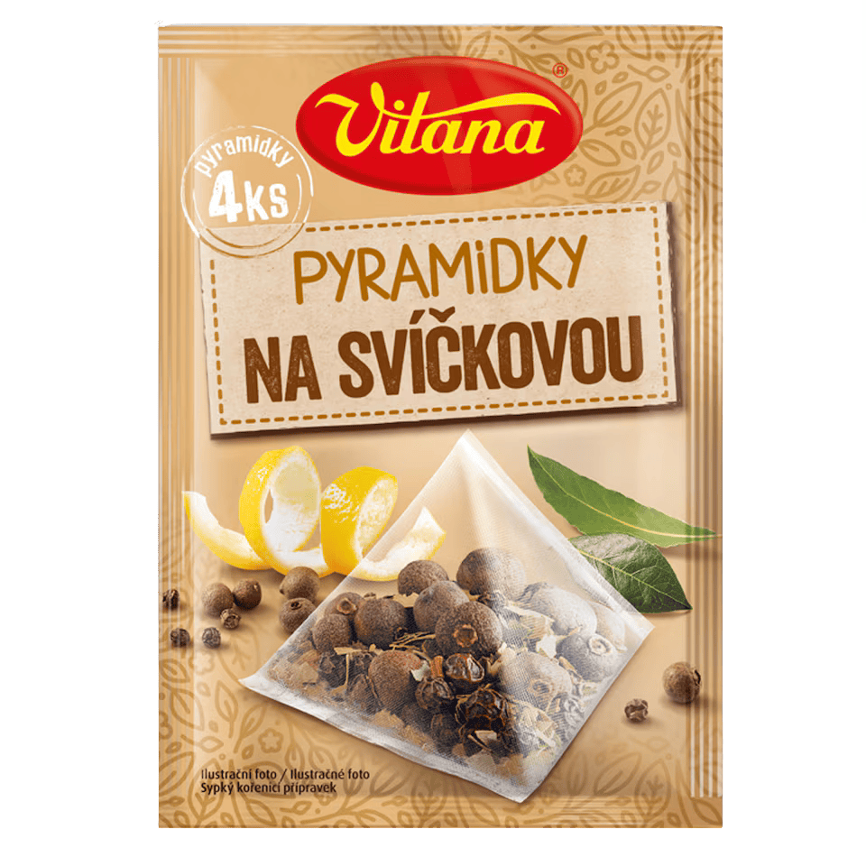 Pyramiden-Gewürzmischung für tschechische Sahnesauce / Koreni Pyramidky na Svickovou