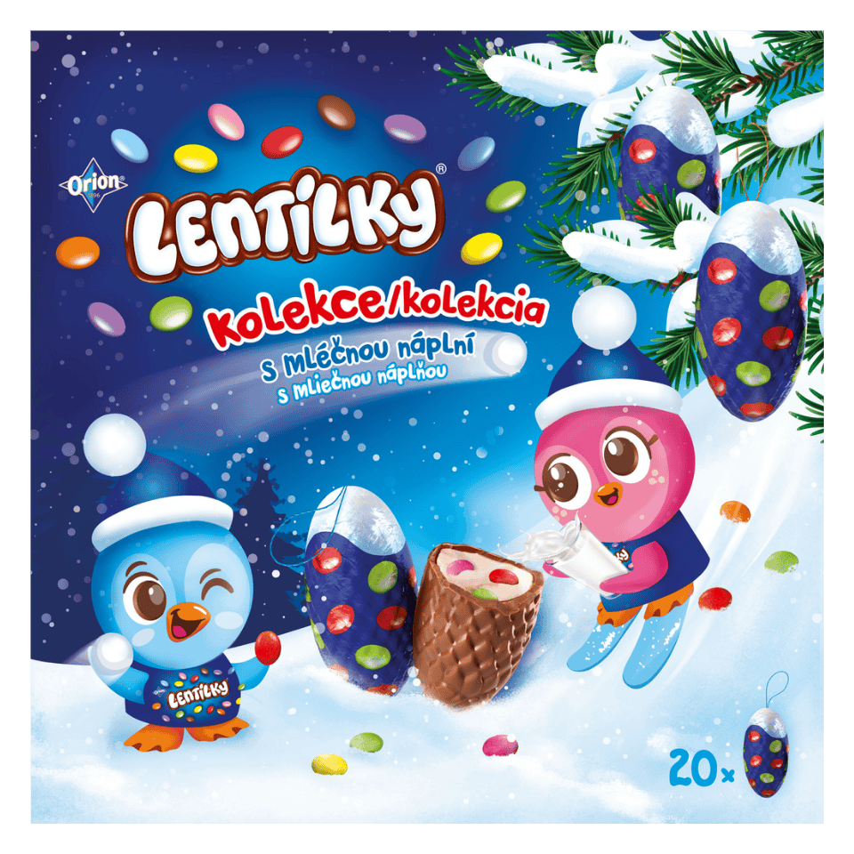 Orion Lentilky Christmas Collection / Orion Kolekce Vanocni Lentilky