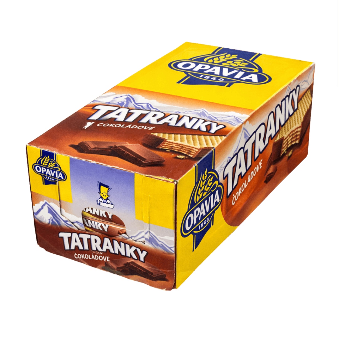 Opavia Tatranky Chocolate Wafers / Tatranky cokoladove oplatky Pack of 36 pcs