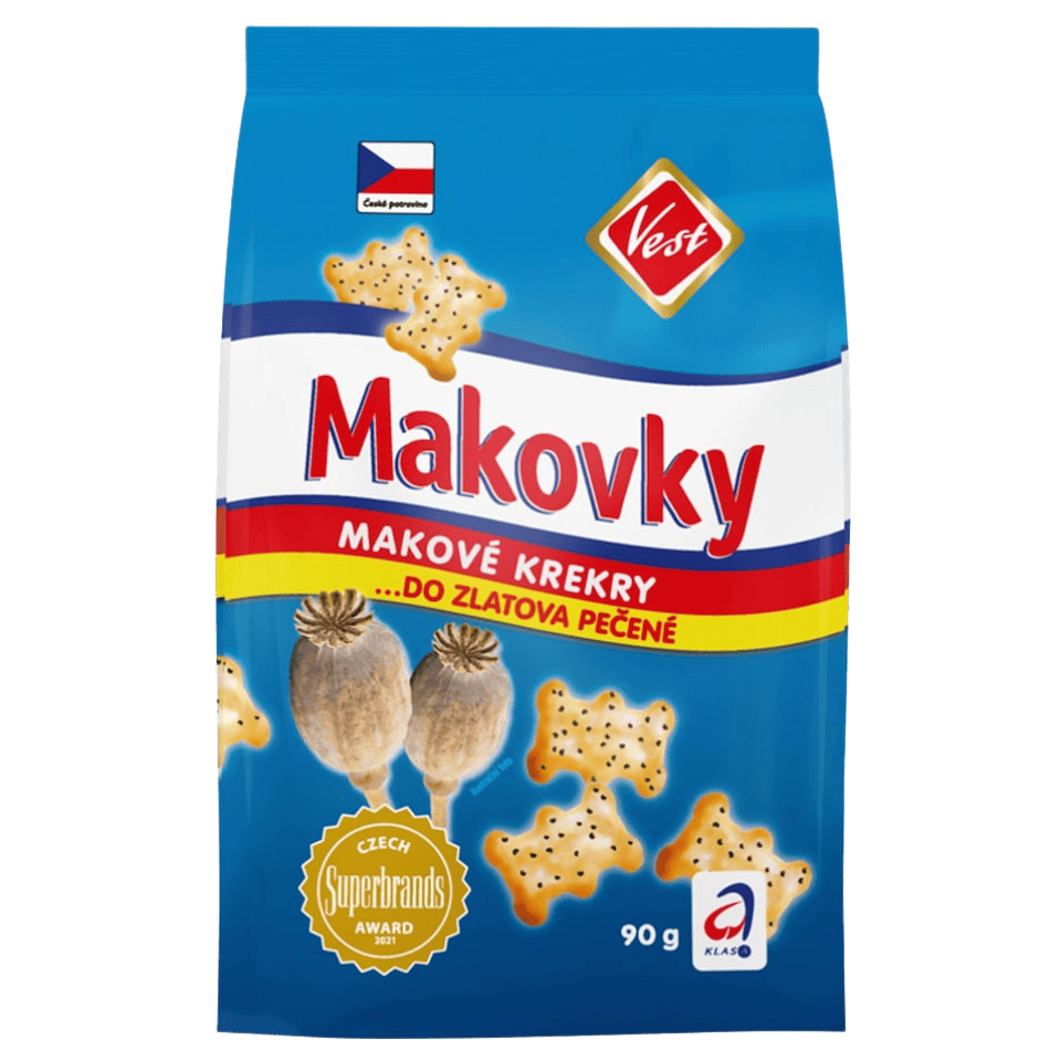 Vest Poppy Seed Crackers / Makovky