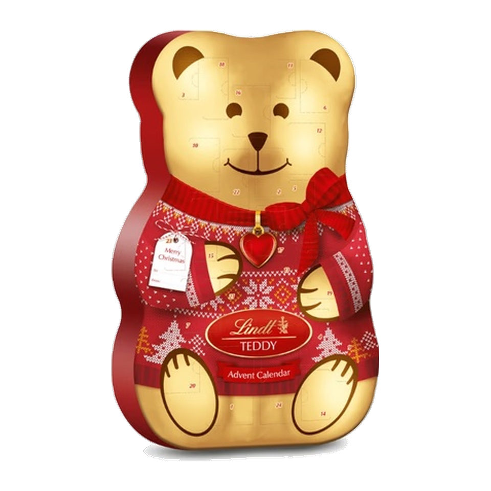 Lindt Teddy Bear Shaped Advent Calendar 310 g