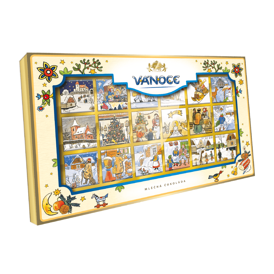 Carla Lada Christmas Milk Chocolate / Carla Lada Vanocni Mlecna Cokolada