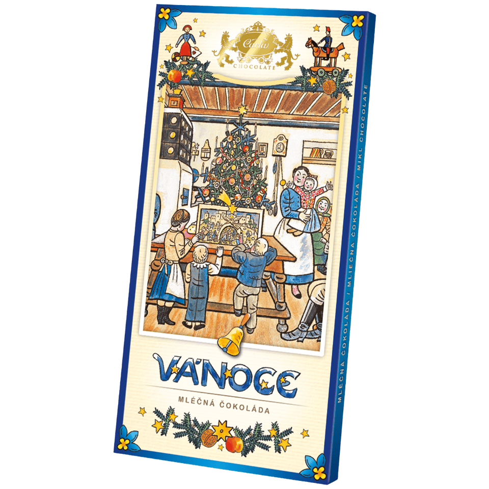Carla Lada Christmas Milk Chocolate / Carla Lada Vanocni Mlecna Cokolada