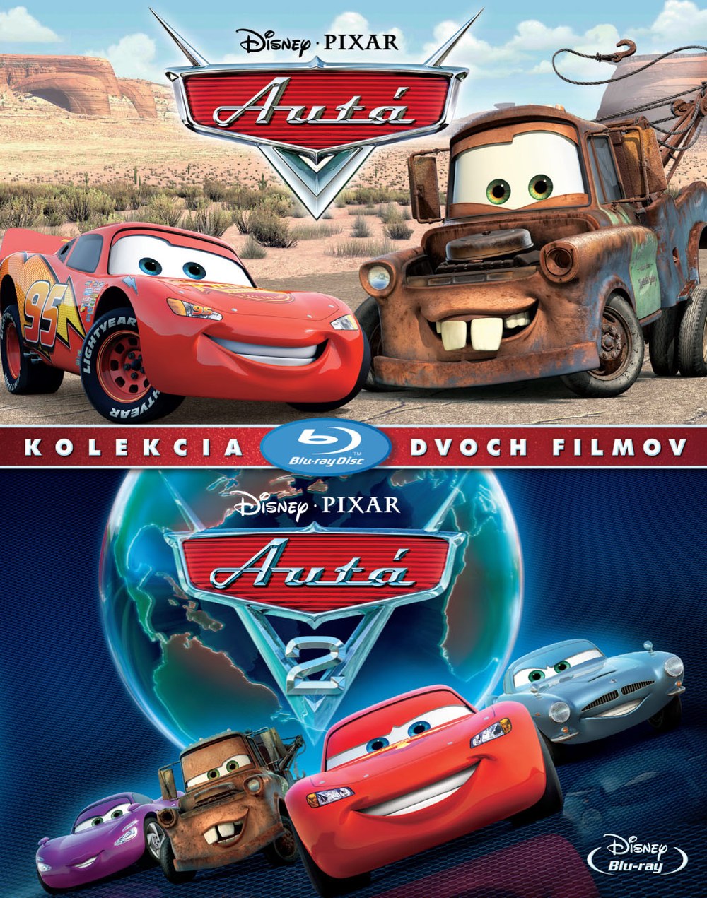Cars and Cars 2 / Blu-ray