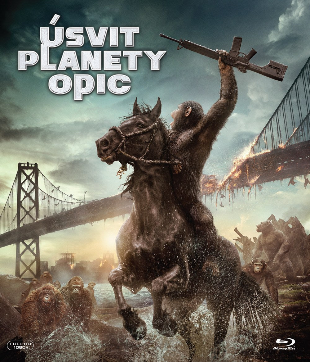 Dawn of the Planet of the Apes / Usvit planety opic Blu-ray