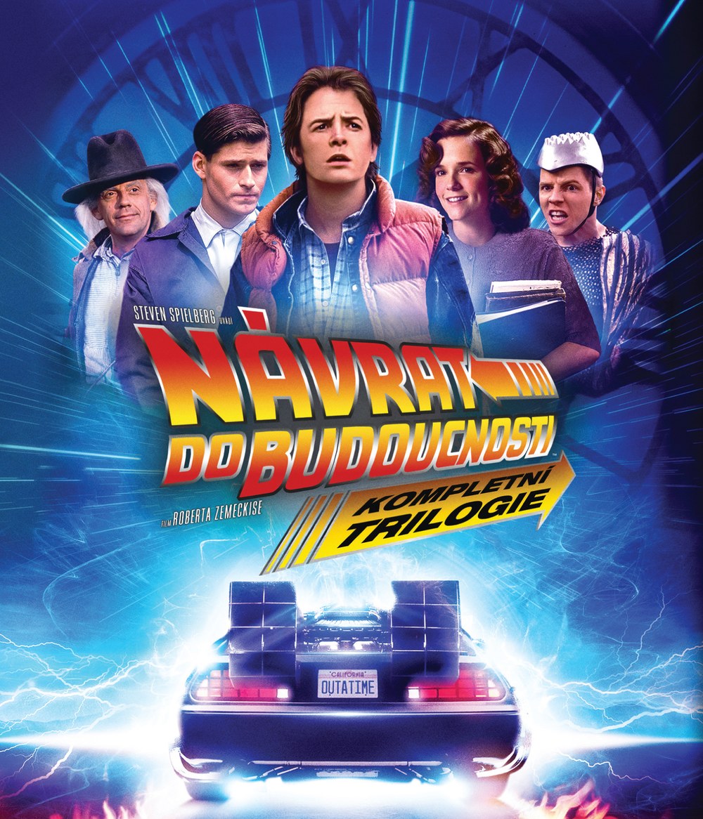 Back to the Future Trilogy / Navrat do budoucnosti kolekce 1.-3. 4 Blu-ray Remastered