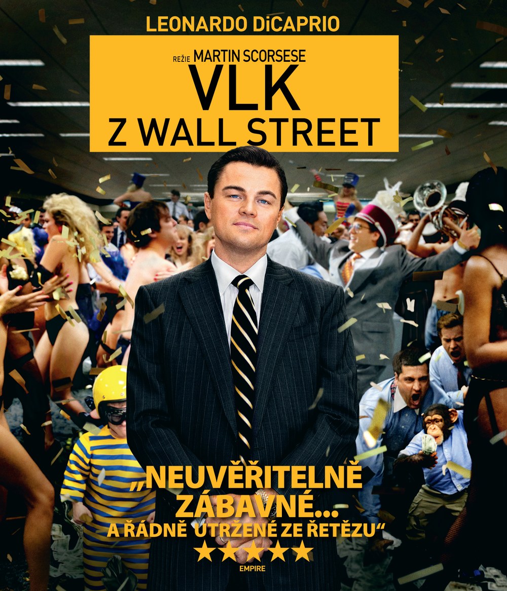 The Wolf of Wall Street / Vlk z Wall Street Blu-ray