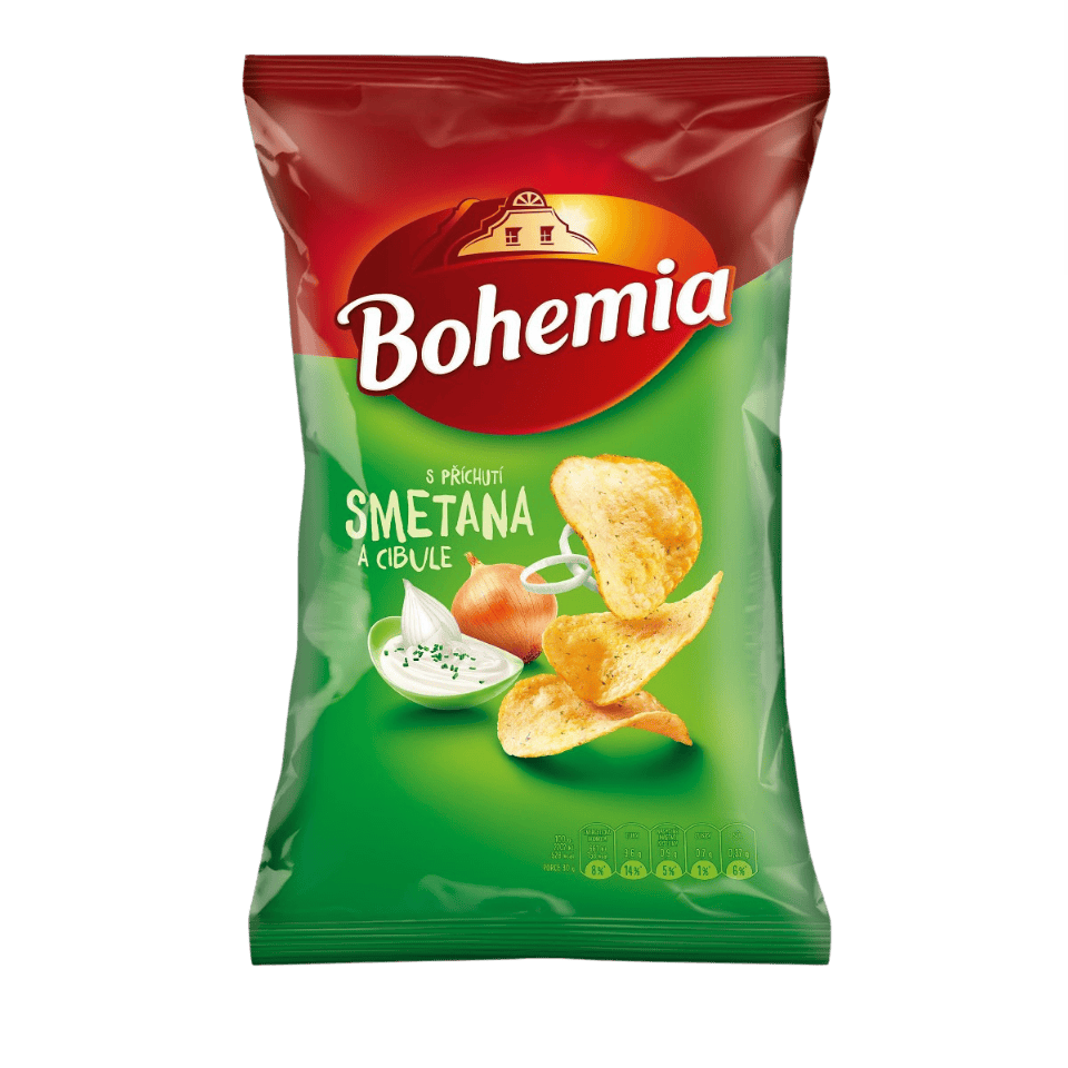 Bohemia chips 130 g / 4.59 oz (assorted) / Bohemia bramburky (ruzne)