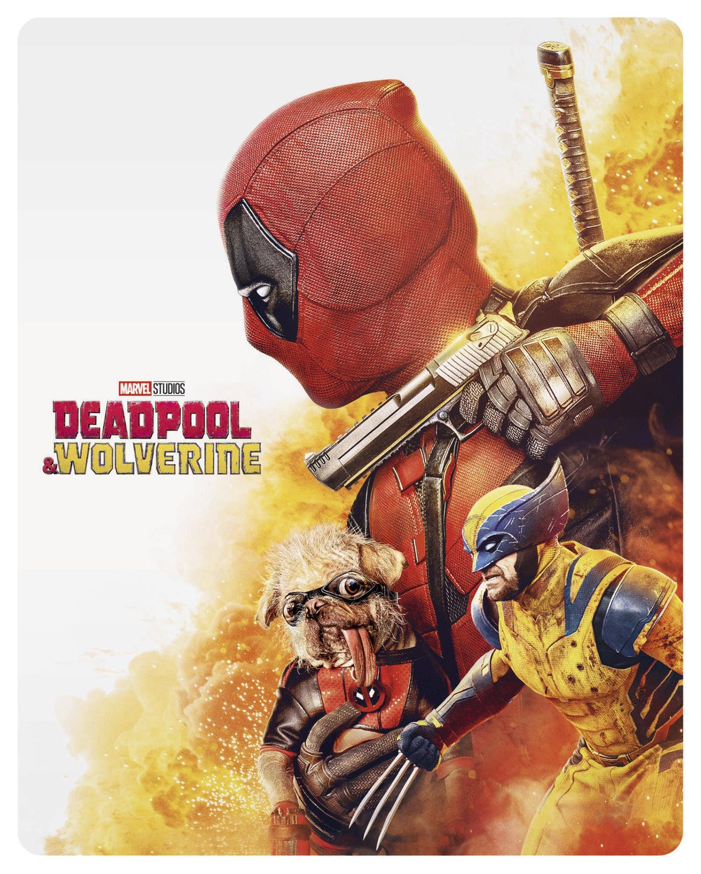 Deadpool & Wolverine / Deadpool & Wolverine - Limitovana - - motiv DP 4K Ultra HD + Blu-ray Collector's Edition Steelbook