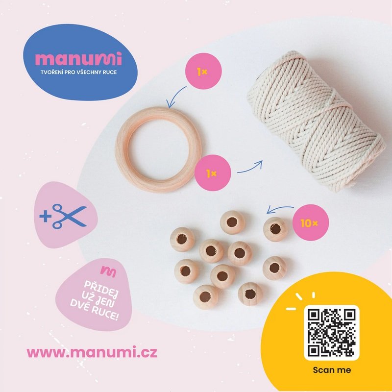 Manumi Macrame Plant Hanger Kit
