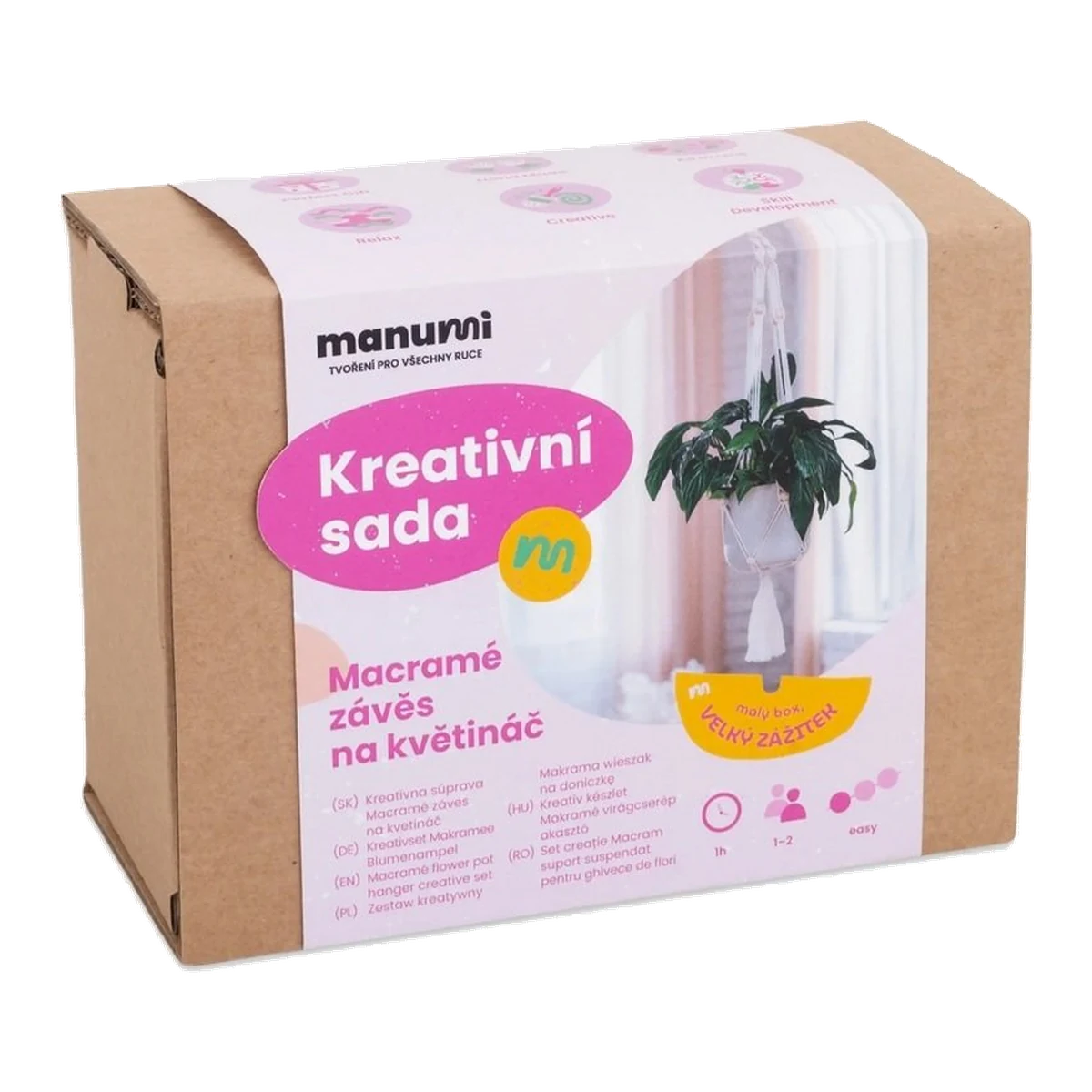 Manumi Macrame Plant Hanger Kit
