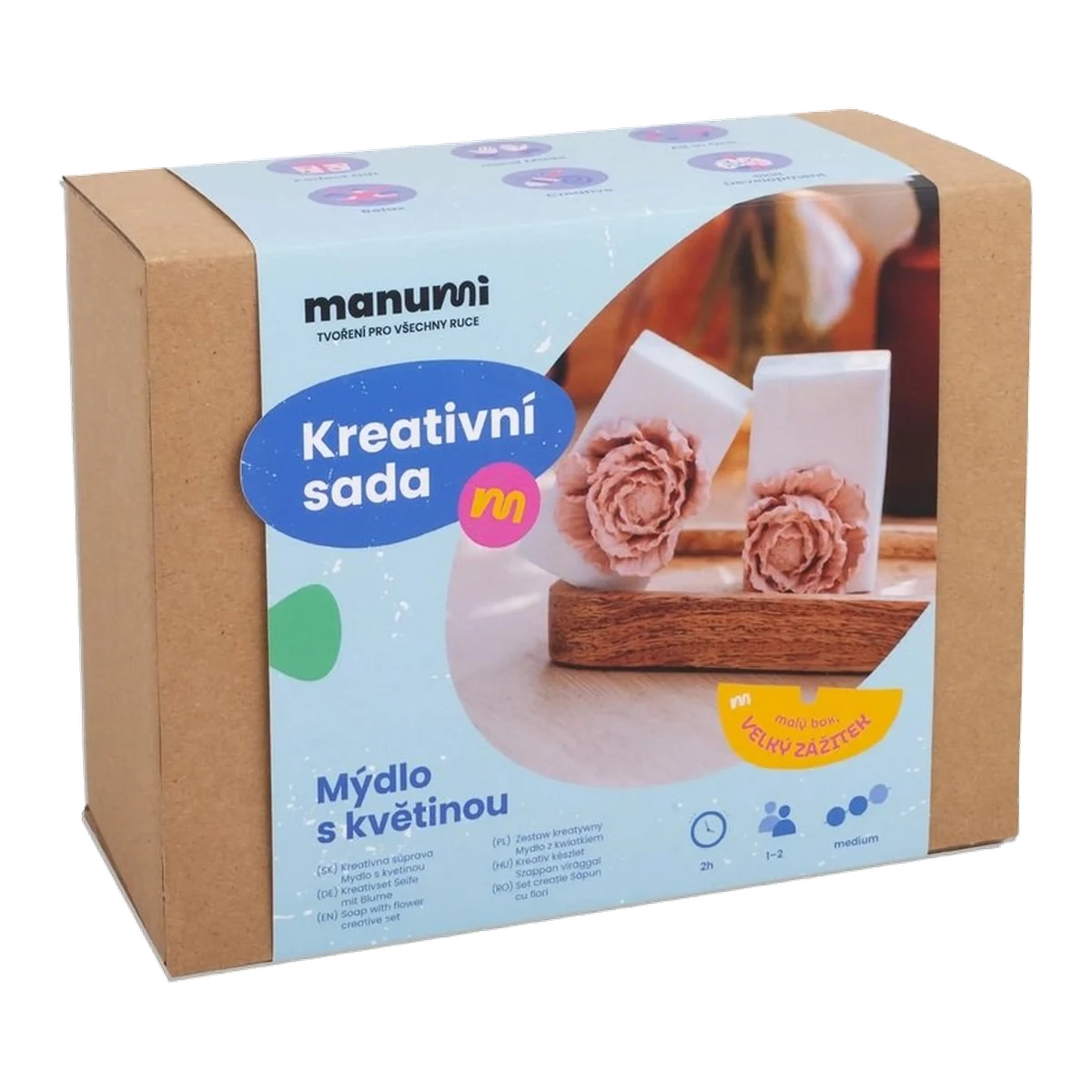 Manumi Soap Making Kit with Flower Mould