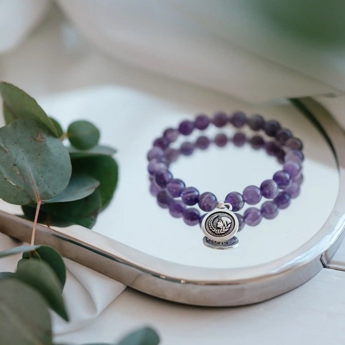Manumi Gemstone Bracelet Kit, Zodiac Sign Virgo