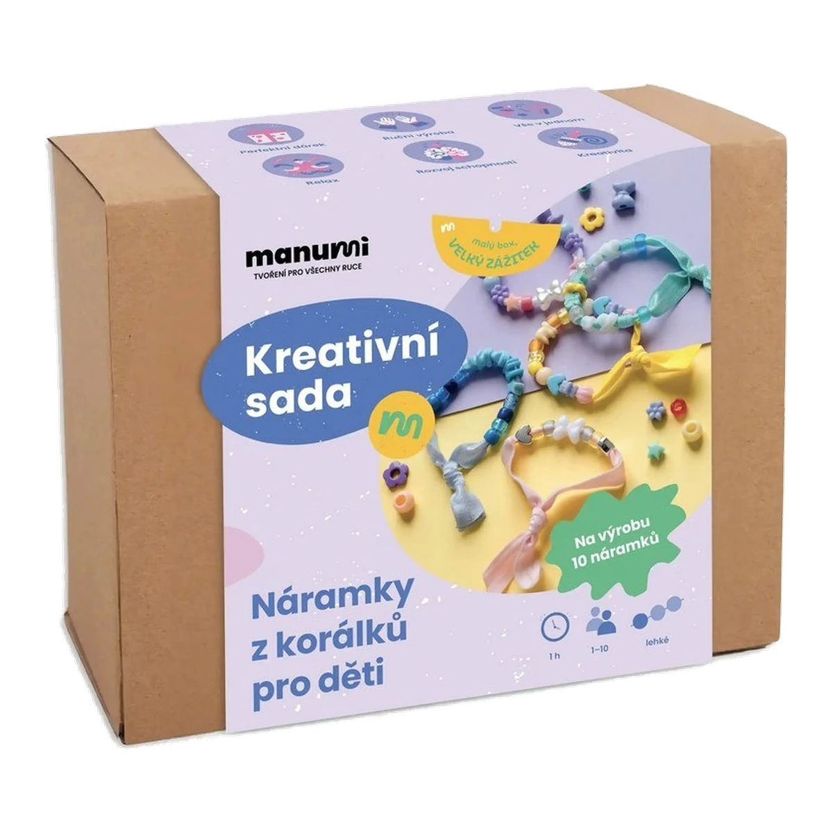 Manumi Bead Bracelet Kit for Kids