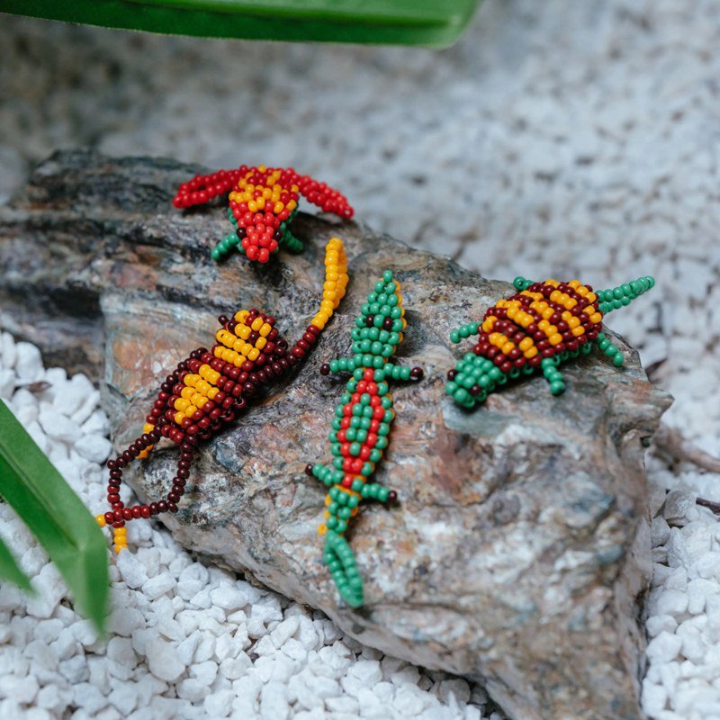Manumi Preciosa Bead Animals Kit, Jungle Motifs
