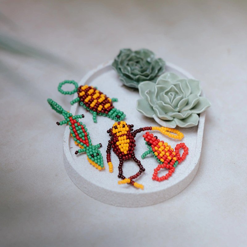 Manumi Preciosa Bead Animals Kit, Jungle Motifs