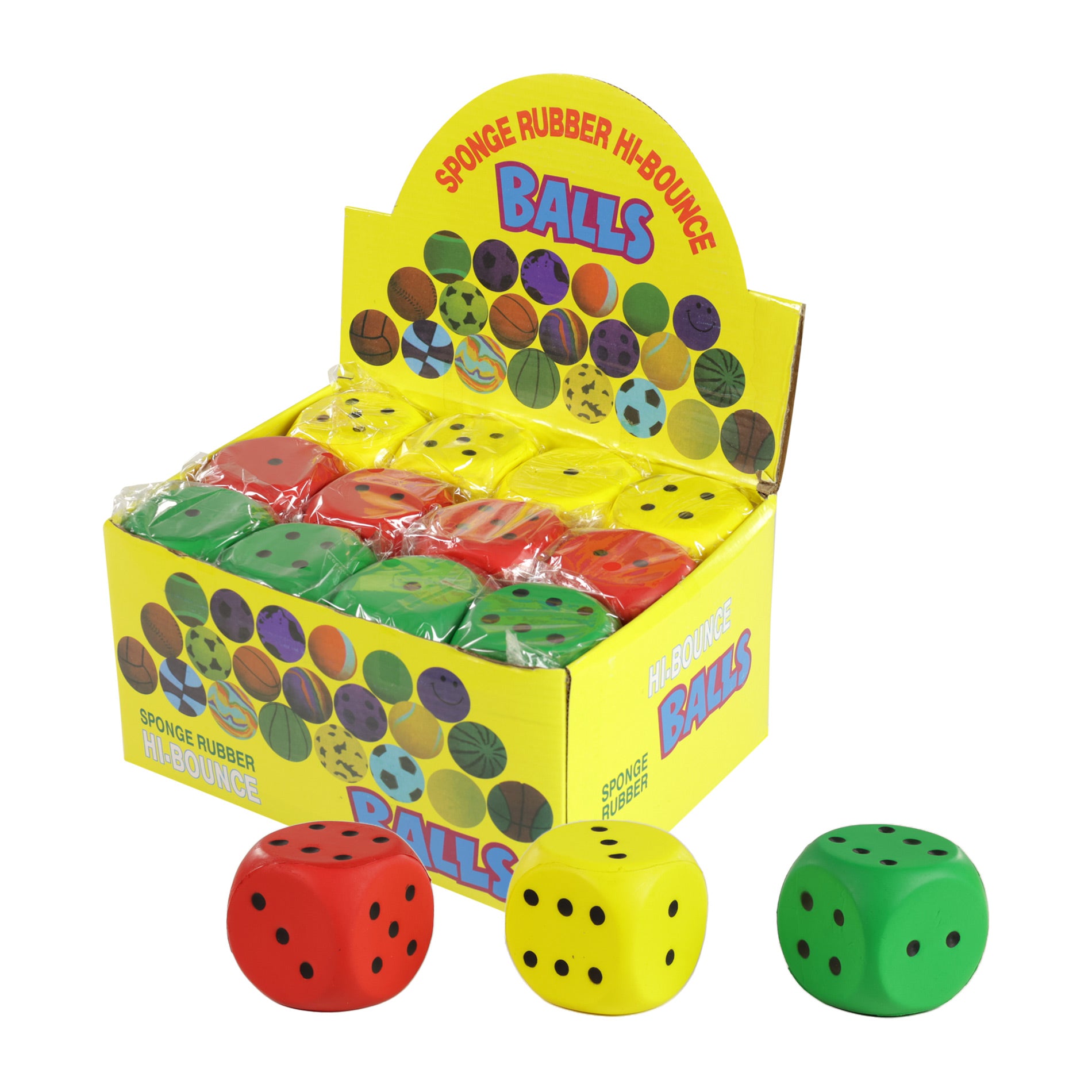 Foam Cube Ball 6 cm