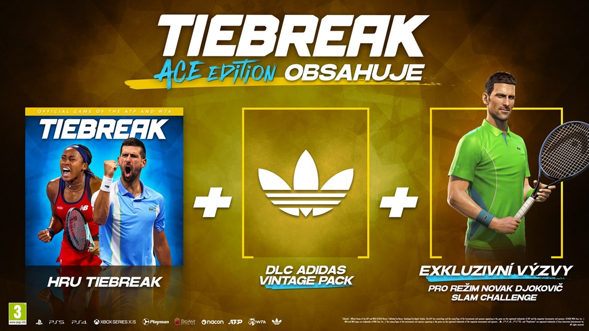 Tiebreak - Official game of the ATP and WTA – Ace Edition (PS4)