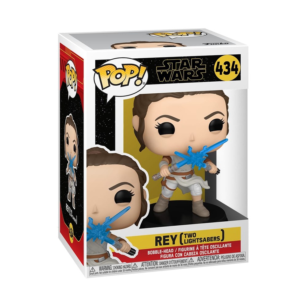 Funko POP! Star Wars: Episode IX Rey with 2 Lightsabers
