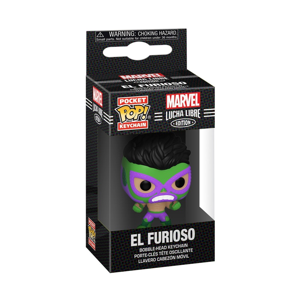 Funko POP! Keychain: Marvel Luchadores - Hulk